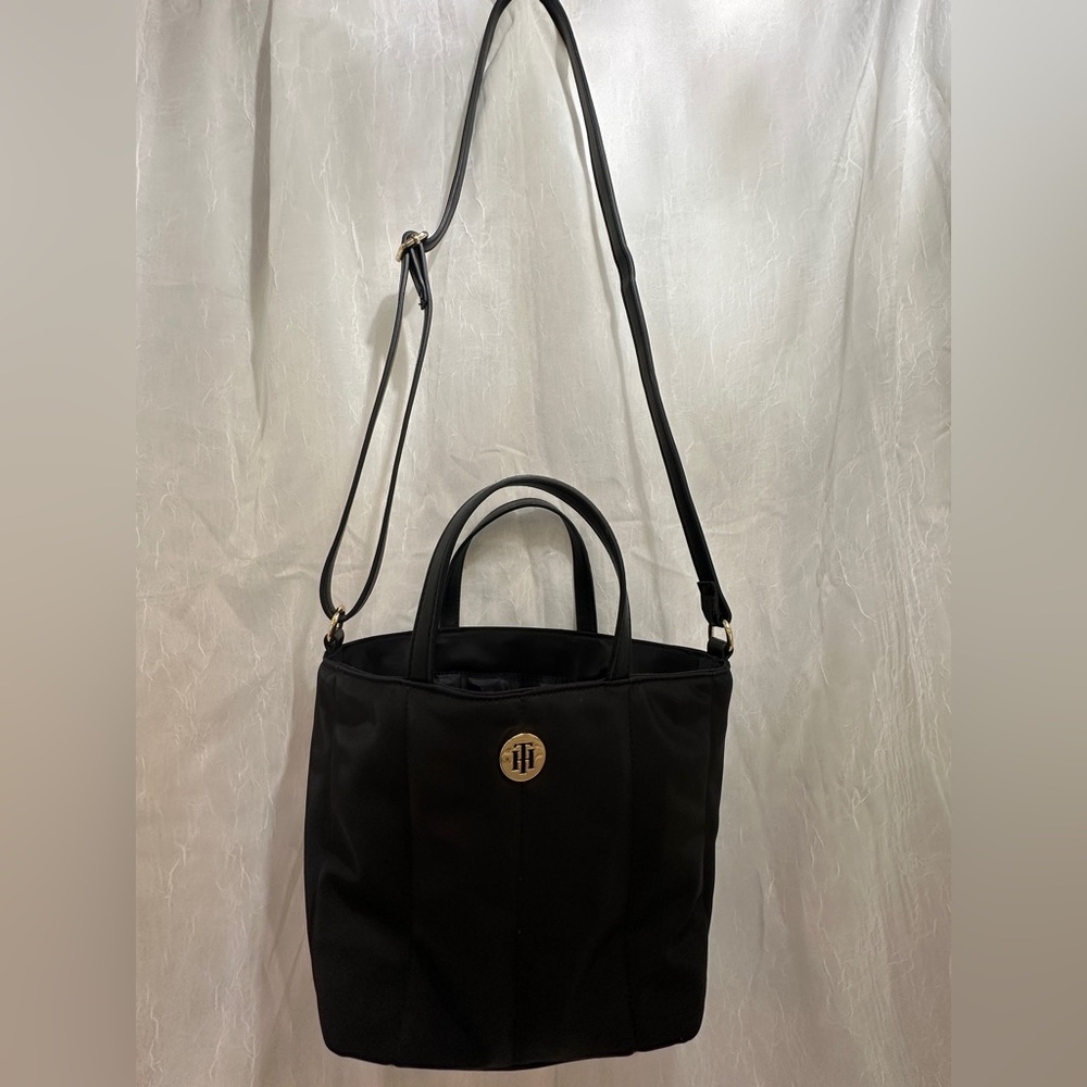 Tommy Hilfiger Black Quilted Bag - Picture 6 of 9